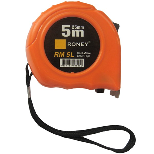 Roney Şerit Metre 3 x 16 mm (12/Paket)